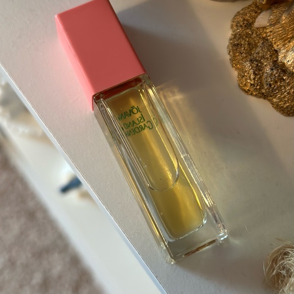 Jōvan Island Gardenia Vintage-Retro Scent Mini Perfume - Picture 2 of 3